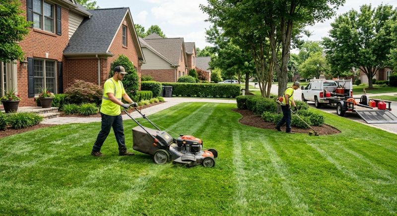 Lawn Mowing and Trimming